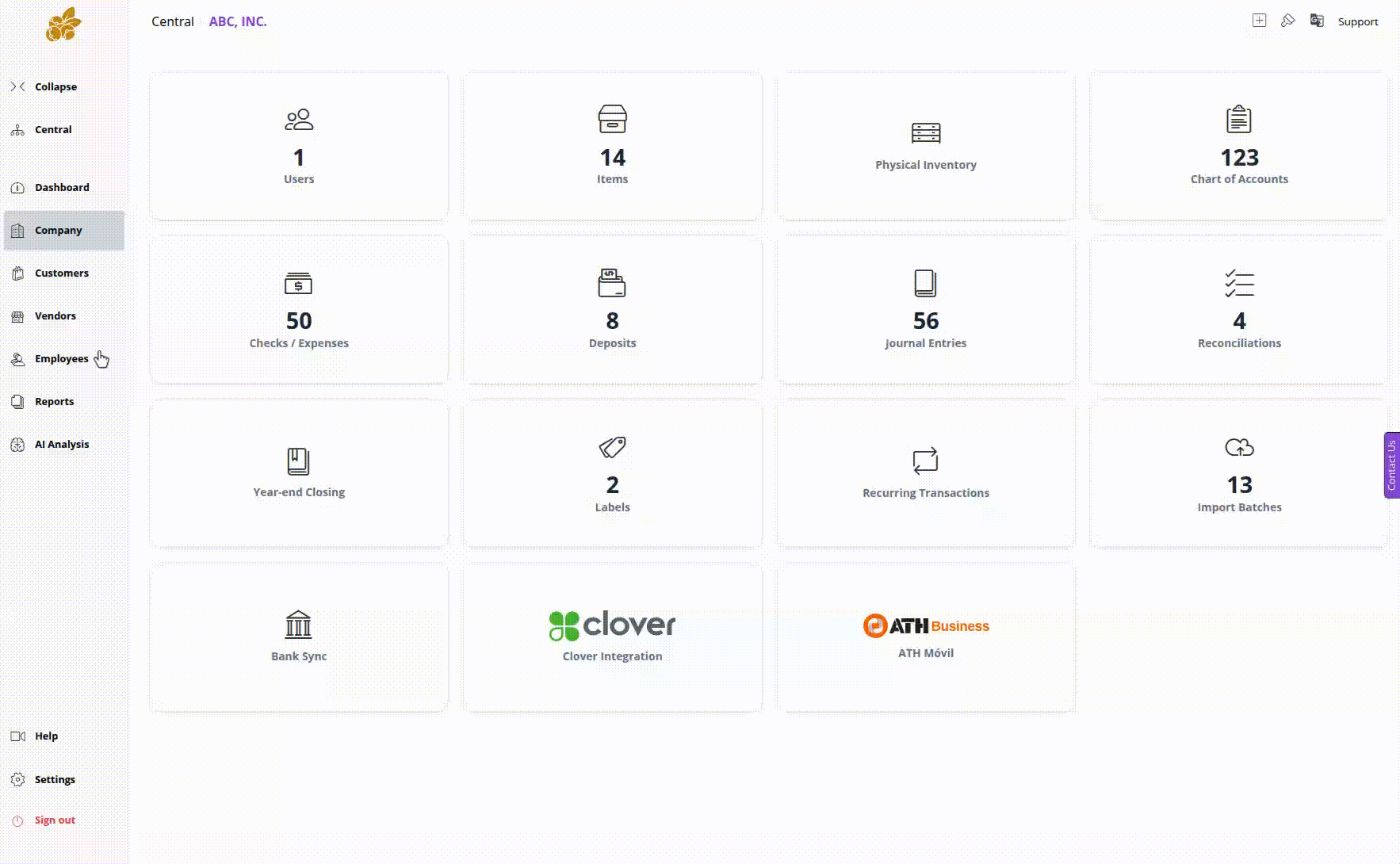Vista previa de Quick Transaction Add en
